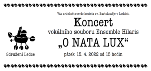 Postní koncert u Sázavy @ Kostel sv. Bartoloměje v Ledcích u Nespek